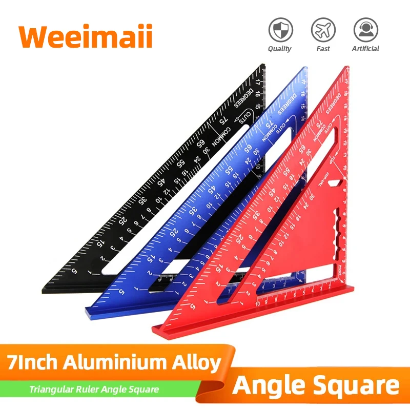 Stainless Steel Square Carpenter for Triangle Square Pressional Easy-Read  Layout Tool Framing Square Wood-working Squar - AliExpress