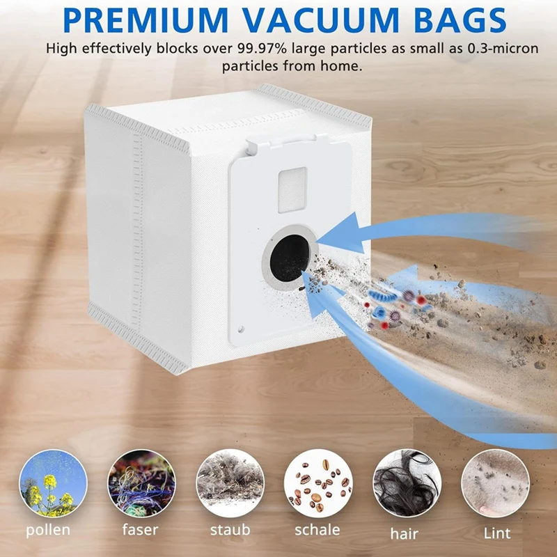 Lot De 12 Sacs à Poussière Pour LG CordZero Tower A939KBGS / A938KBGS / A937KGMS – Rechange étanche Et Pratique