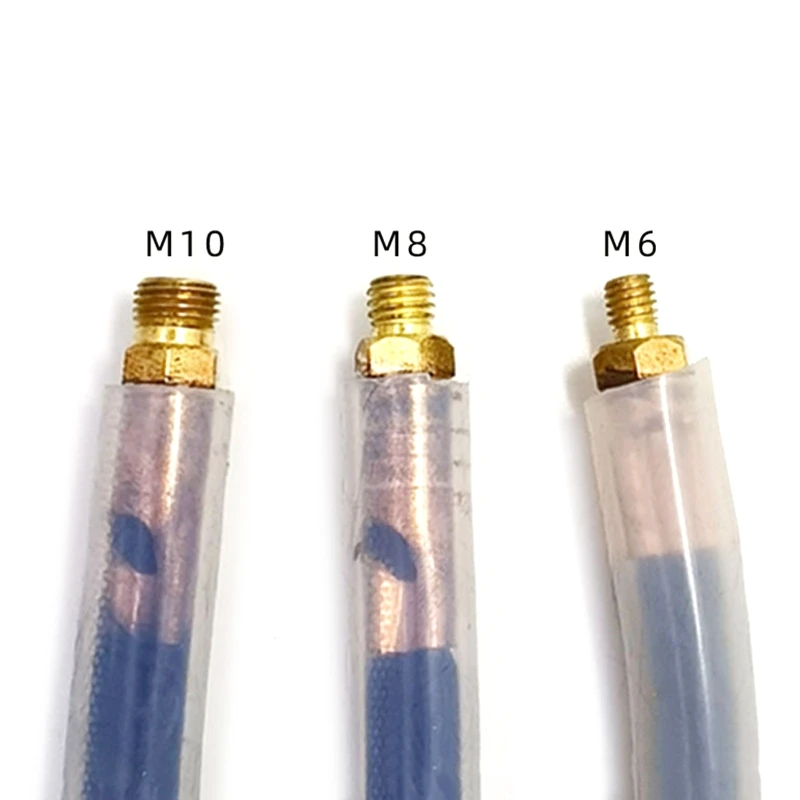 3PCS Copper Head Weld Brushes For Weld Seam Bead Joint Cleaning Polishing Machine Welding Seam Cleaner M6/M8/M10