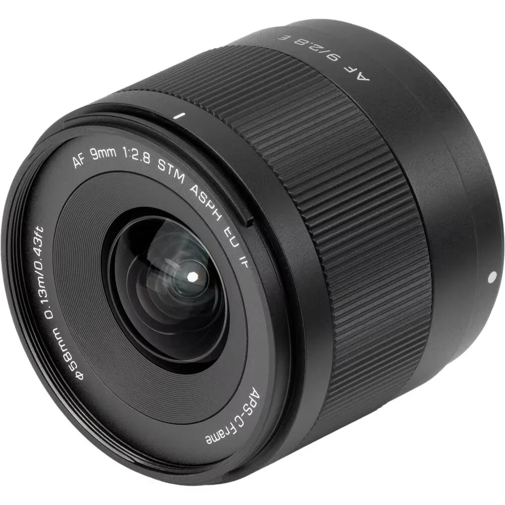 Viltrox AF 9mm F2.8 Air E/Z 마운트 APS-C 자동 초점 카메라 렌즈 니콘 Z50 및 A7M2&%용 광각 프라임 렌즈