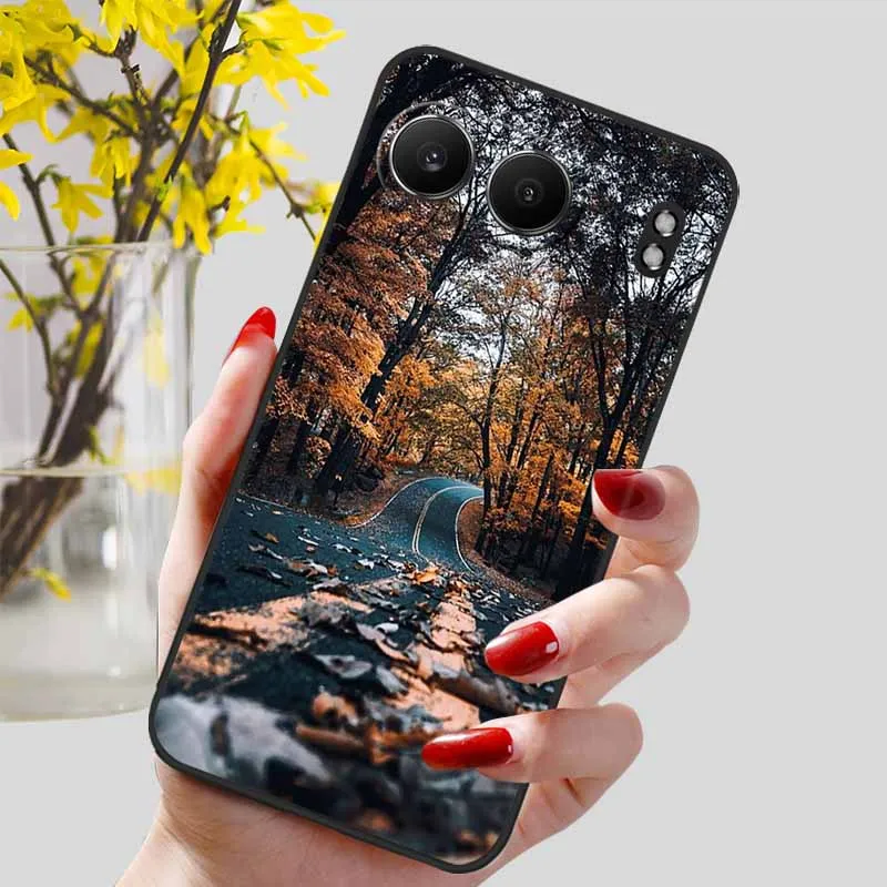 Luxurious Soft TPU Silicone Phone Cover - Beautiful Protective Back Shell