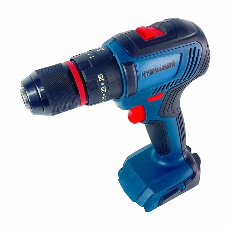 10mm Brushless 2-Speed Electric Drill Cordless Drill Screwdriver Metal Chuck Dri