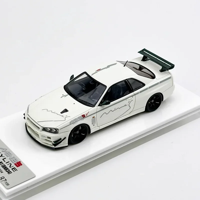 Make Up 1/43 Nissan Mine's GTR R34 V-spec N1 Resin Alloy Toy