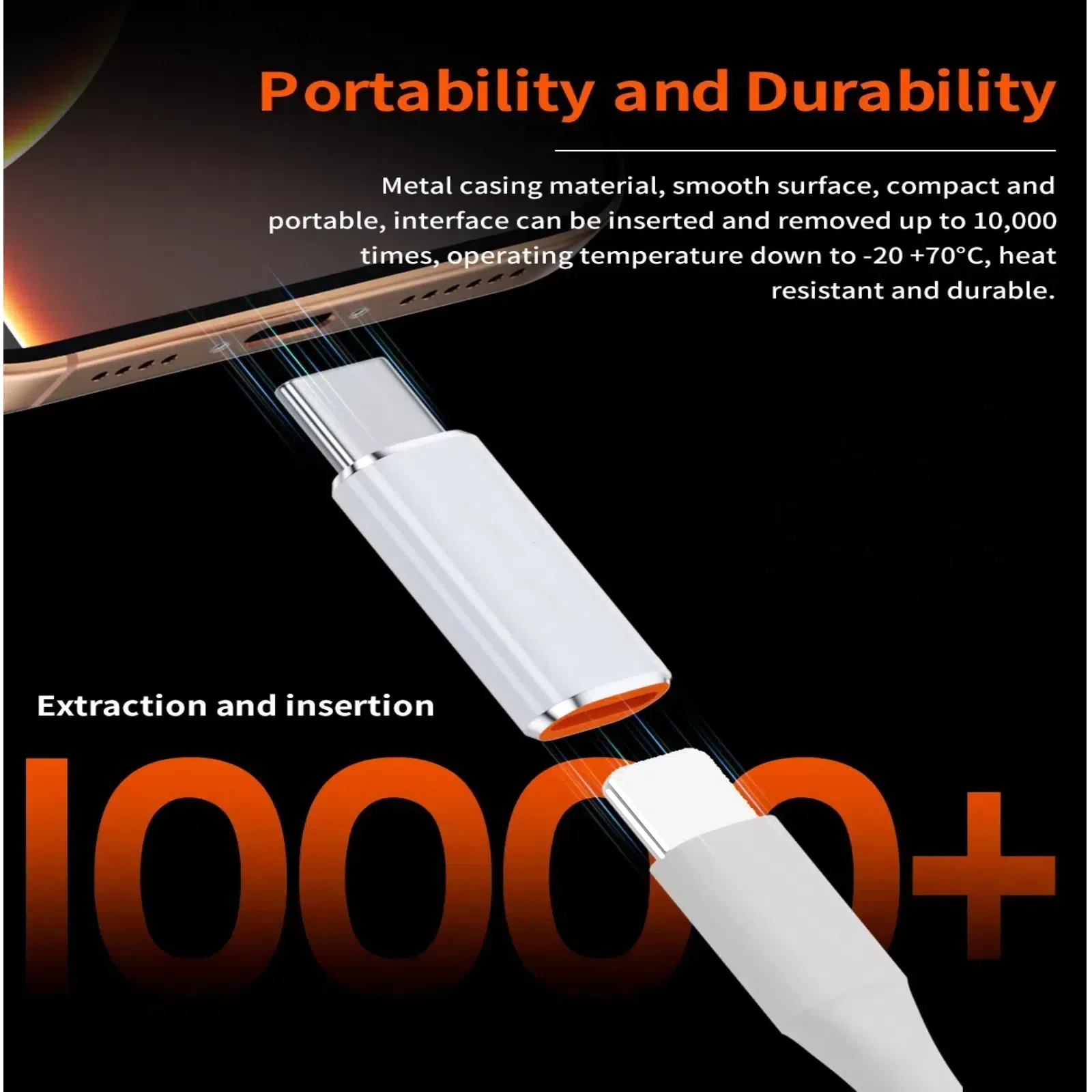 ? USB C 어댑터 컨버터 USB 타입 C(수) - 마이크로 USB(암) OTG 어댑터 타입-C 커넥터