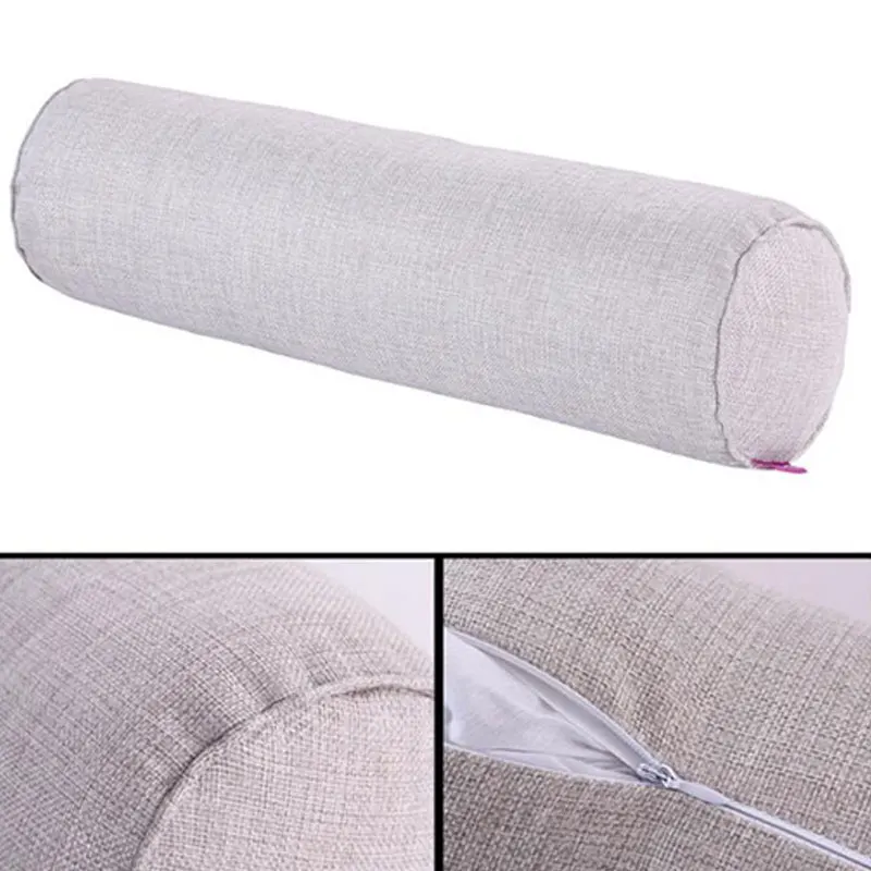 Cotton Linen Cylindrical Pillow Case Image 9