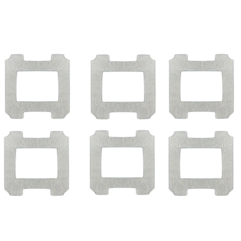 

Microfiber Cleaning Clothes For ECOVACS Robot W850/830/W920/W1, Reusable, Machine Washable, Replacement Set, 6Pcs