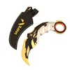 Valorant Weapon Melee Champions Karambit 16cm Metal Game Peripheral Samurai Sword Uncut Blade Sword Weapon Model Gift Toys Boys 6