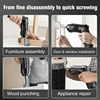 1800mAh 4.2V Electric Drill Cordless Power Tools Set Household Maintenance Repair Lithium Battery Mini Household Screwdriver New 4