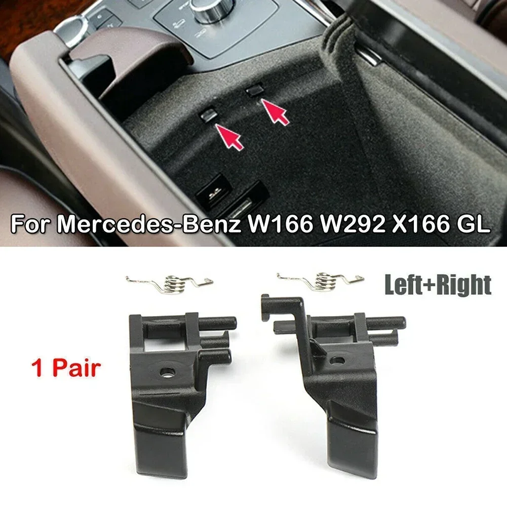 2Pcs/pair Center Console Armrest Latch Clip Left Right Armrest Latch Buckles for Mercedes-Benz W166 W292 X166 GL Interior Parts