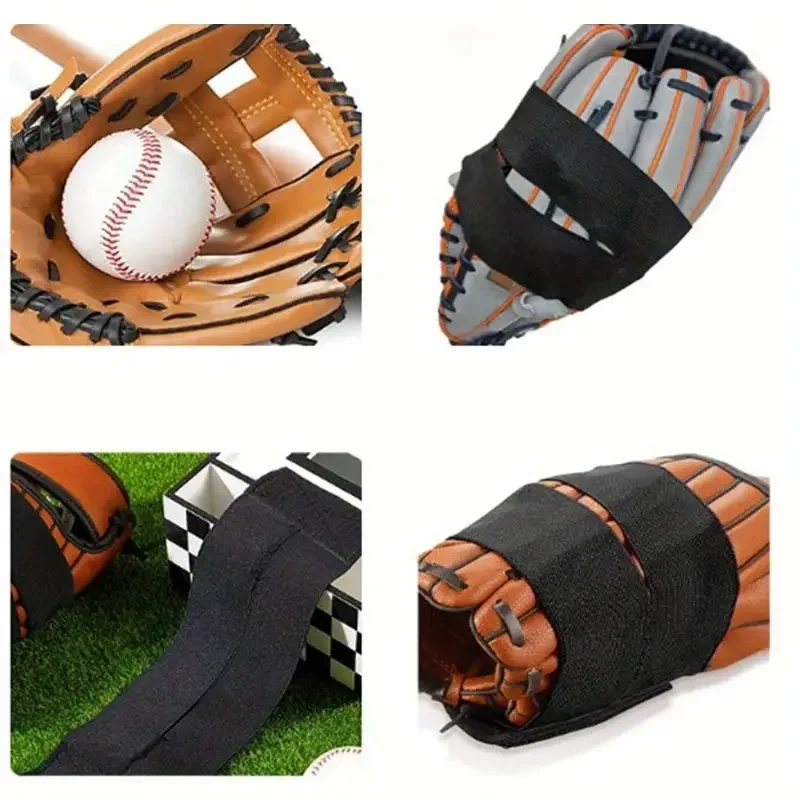 Portable Baseball and Softball Glove Wrap Band and Pocket Saver – Multi-Functional Glove Accessory