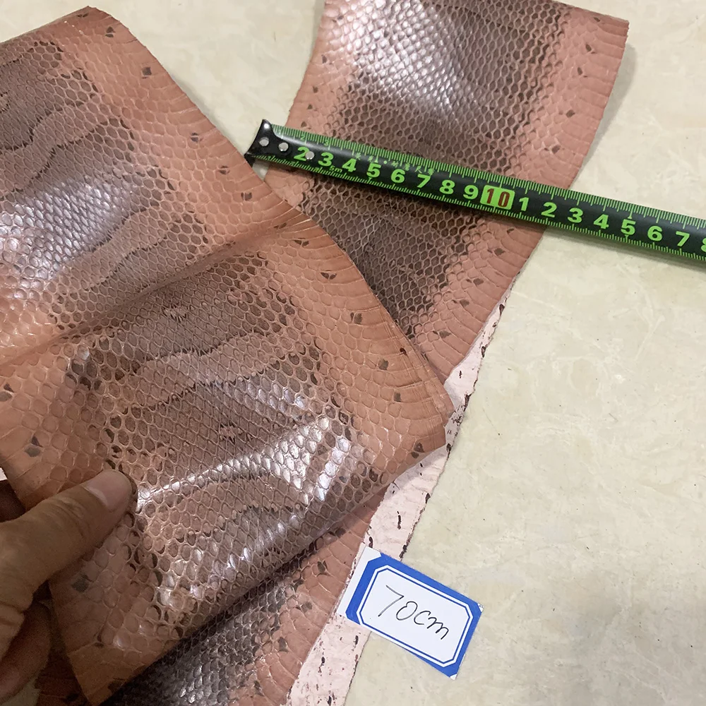Snake Skin Printing Leather for Phone Case Leather Bag Belt DIY Handmade Watch Strap Making leather fabric