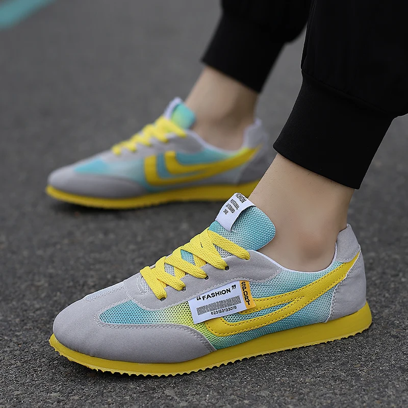 Spring Cheap Running Walking Shoes Men Designer Flats Trainers Men Lightweight Breathable Sports Sneakers For Men Jogging Shoes