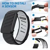 SportFlex Wrist Band Soft-Touch Silicone Waterproof and Sweatproof Replacement Band Compatible for WHOOP 4.0 HRM 2