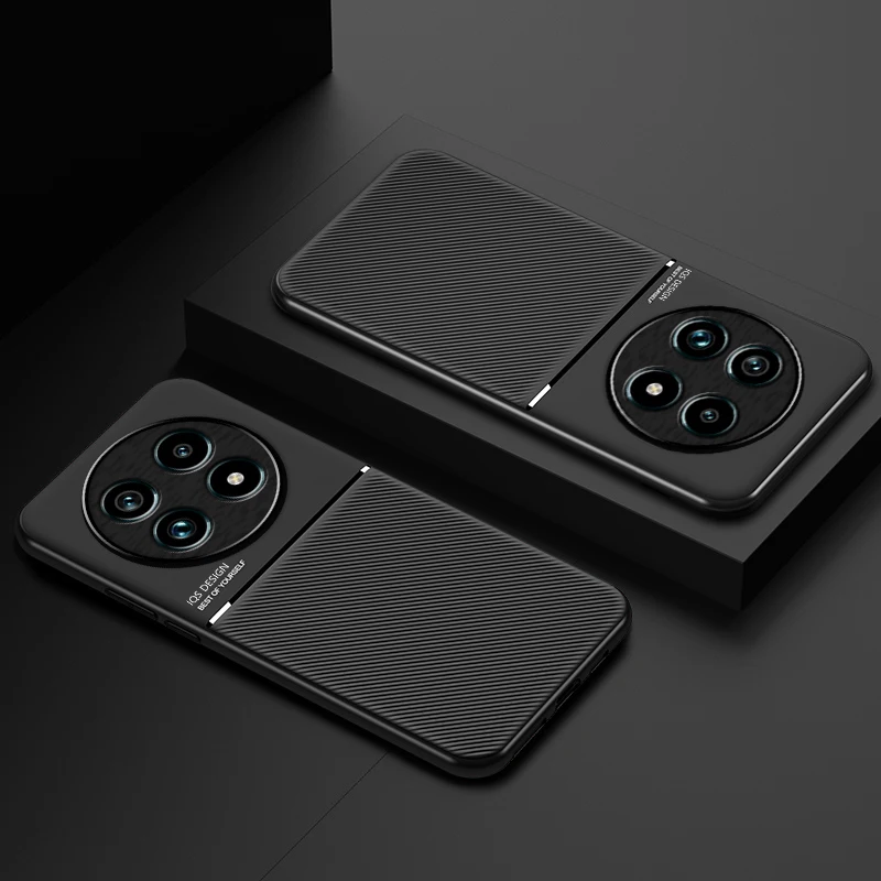 Luxury Leather Texture Magnetic Cover Soft Frame Funda For OPPO Reno13 Pro Reno 13 Pro Phone Cases Capa 4