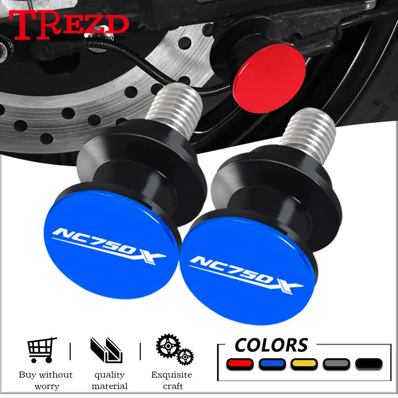 

High Quality For Honda NC700X NC750X 2012-2024 Motorcycle CNC Swingarm Spools Rear Stand Screw Sliders Protector nc700x nc750x