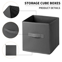 Foldable Fabric Storage Cubes Drawer For Closet And Toys Storage Home Supplies Clothing Underwear Storage box 2
