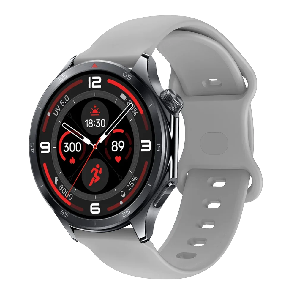 Sport Silicone Strap, 22mm - Premium Watchband Bracelet with Correa Accessories