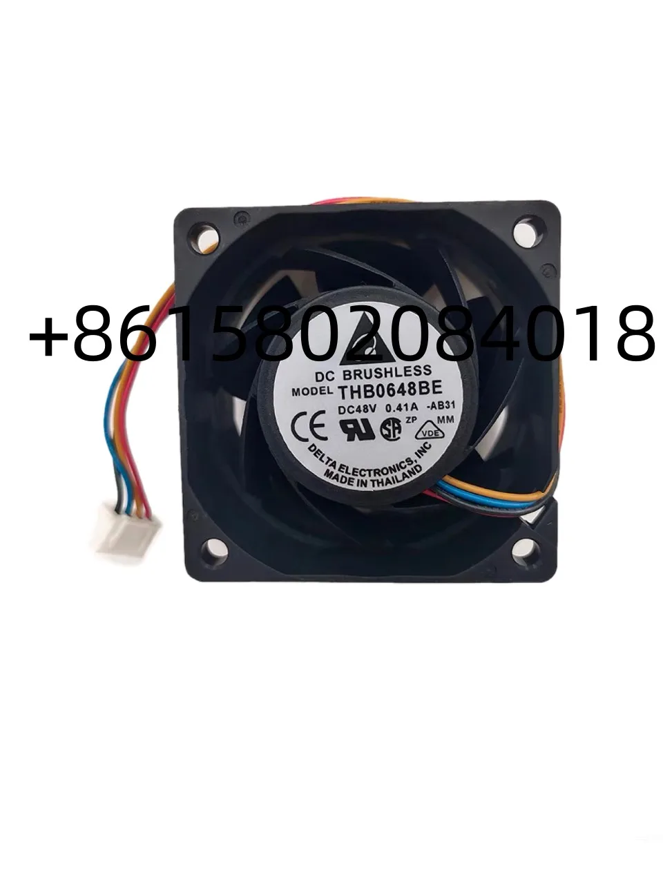 

New Original THB0648BE 6038 60mm 60*60*38mm 48V 0.41A 4 wire PWM server cooling fan