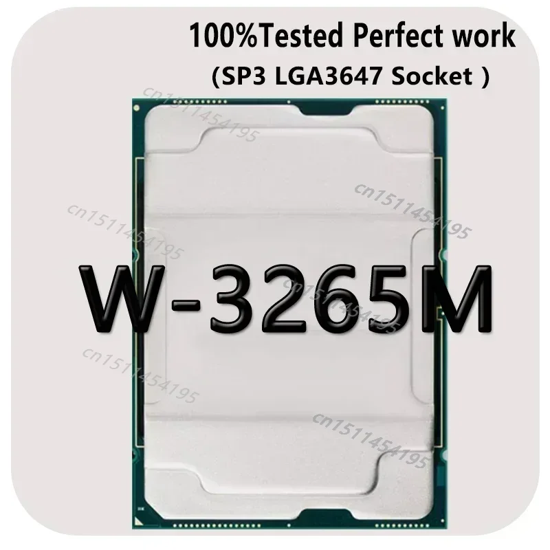 고품질 Xeon W-3265M QS SRGSL 24C/48T 2.7GHZ 205W 33MB LGA3647 C422 X11 DAI DPL DPI-N DPU SPW-TF DPG-QT 사용