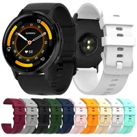 20mm 22mm Sports Rubber Watch Straps for Garmin Venu 3 2 Sq Wristband Forerunner 255 165 265 Music/Vivoactive 5 4 Bracelet Belt