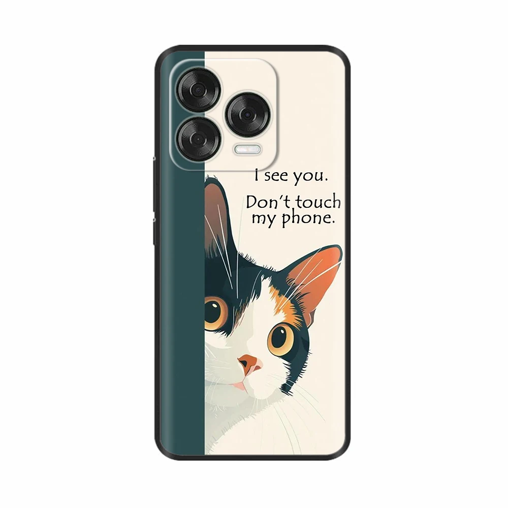 Colorful Flowers Pattern Soft TPU Silicone Phone Case Cover