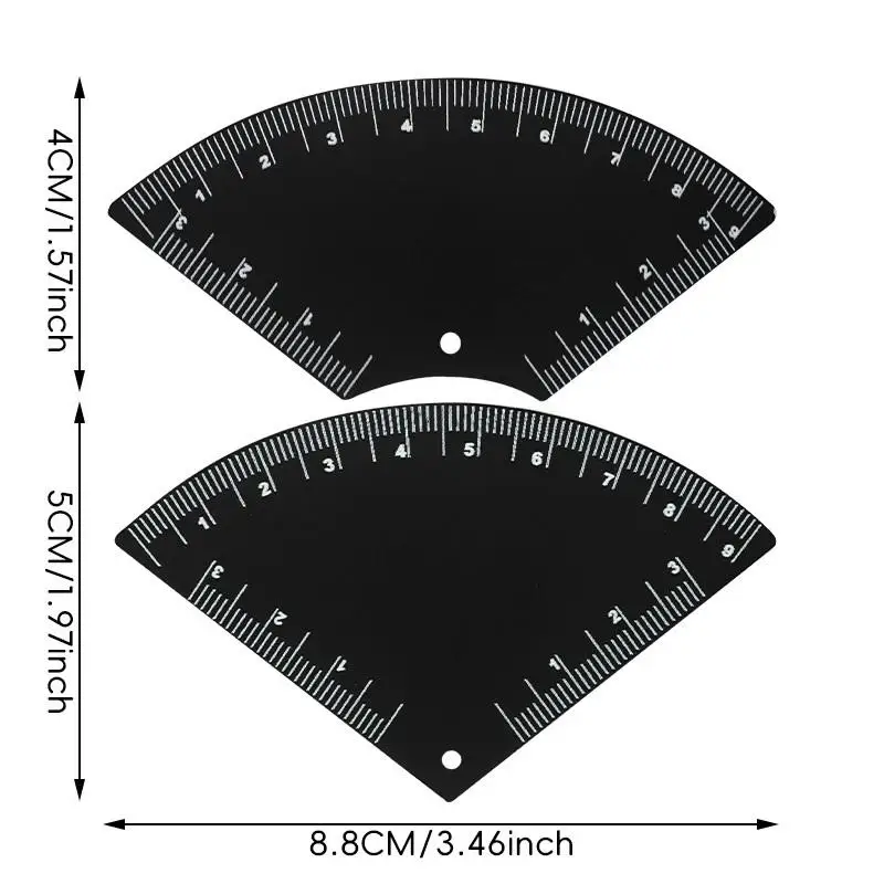 1/3PC  Fast Drawing Eyebrow Design Ruler Microblading Mapping Shaping Permanent Makeup Drawing Guide Ruler Tattoo Supplies Reuse