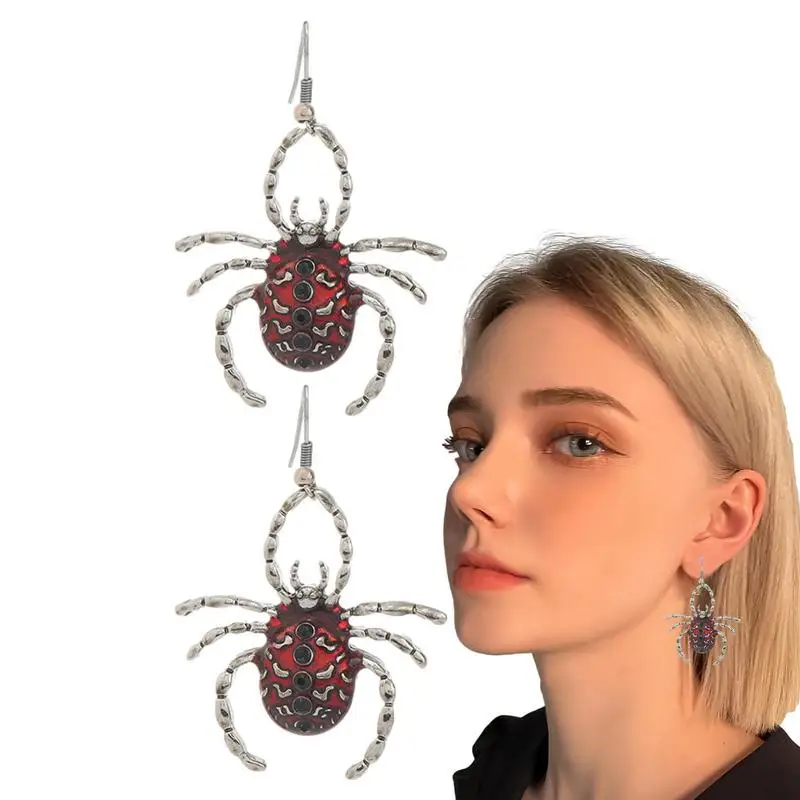 Orecchini Ragno Orecchini Spettrale Di Halloween Orecchini Pendenti Con Ragno Di Halloween Per Le Donne Orecchini Pendenti Con Ragno Gioielli Di Hallo
