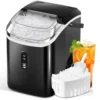 Ice Makers with Soft Pellet Ice, Pebble Ice Maker Machine with Self-Cleaning, 35.5Lbs/24Hrs, One-Clic 1