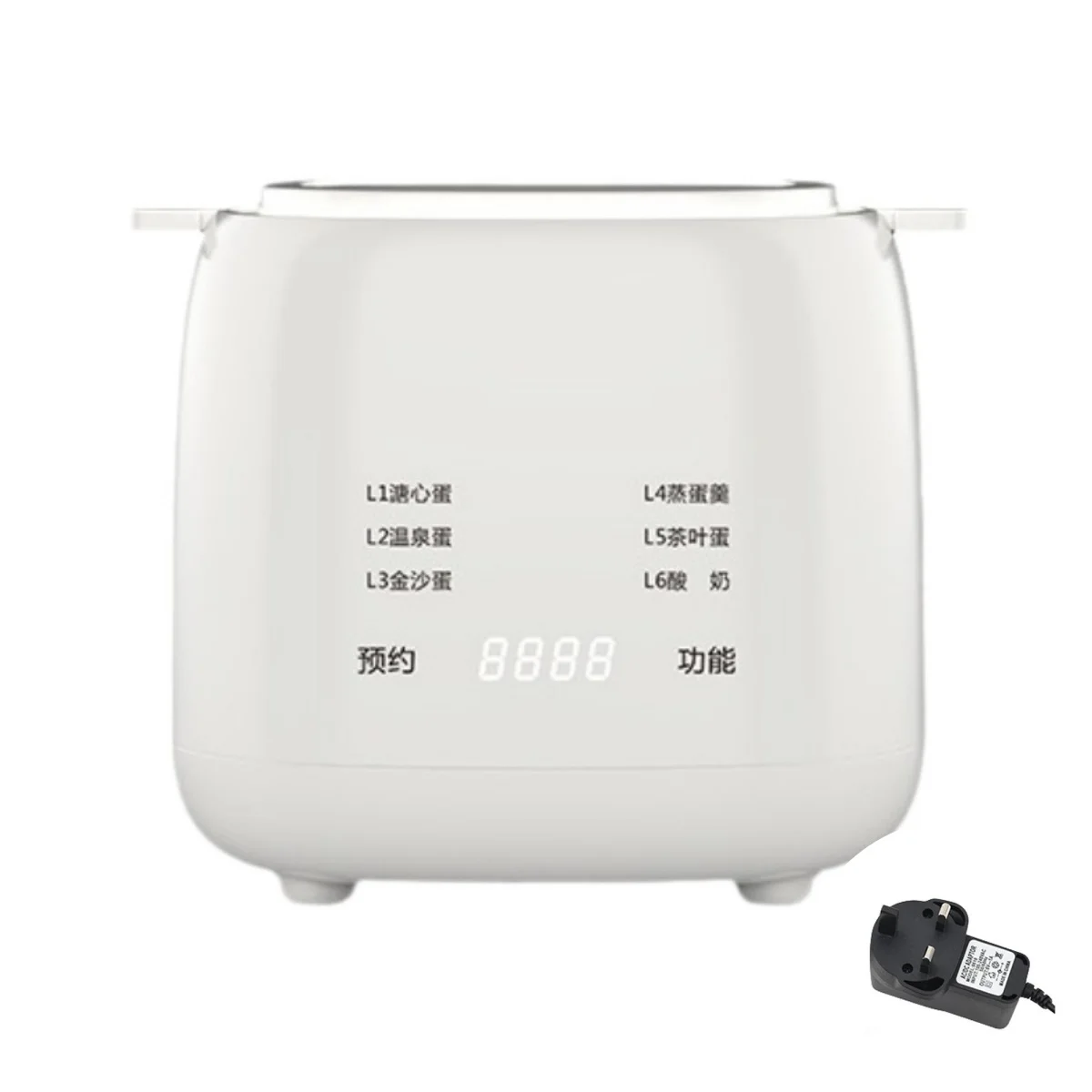 Small Egg Cooker 1pc Automatic Home Use Multifunctional Loose Egg Spa Breakfast Yogurt Maker