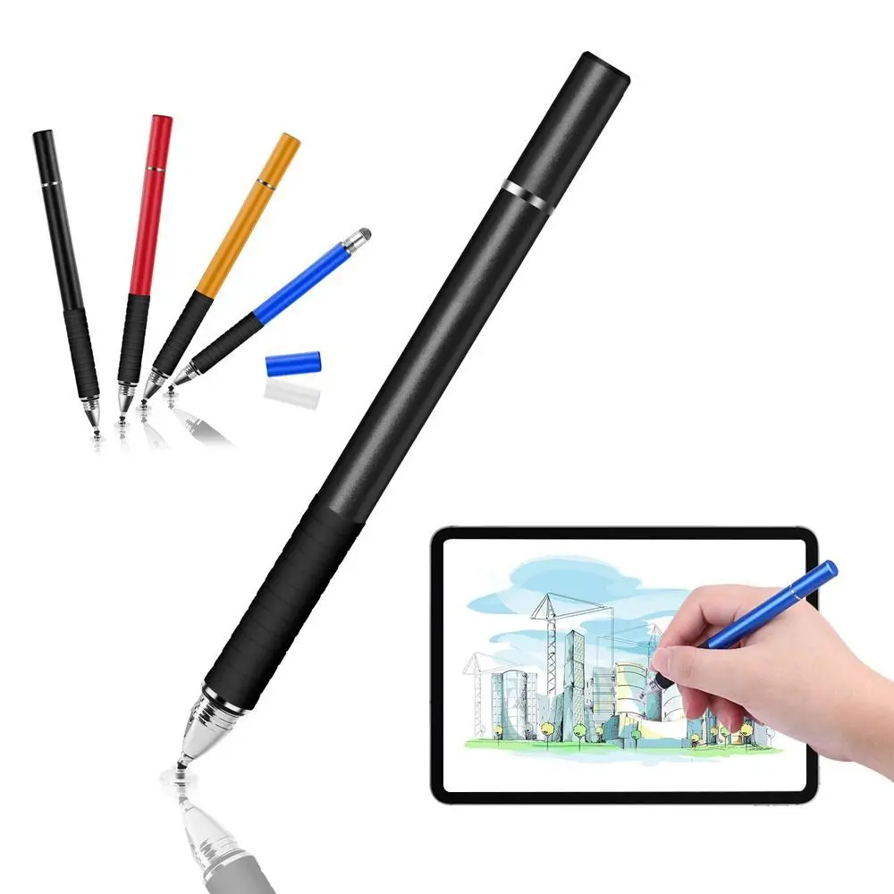 

Для Apple Pencil для iPhone 2 в 1, емкостная ручка для рисования, высокоточная ручка для сенсорного экрана, универсальный стилус