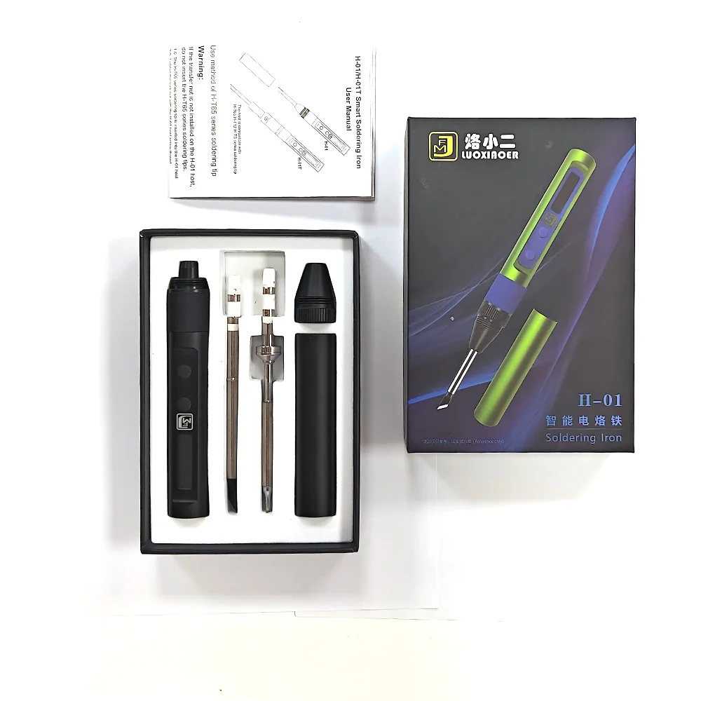 H-01 Soldering Iron 65W Adjustable Temperature PD3.0 Portable Compatible TS and