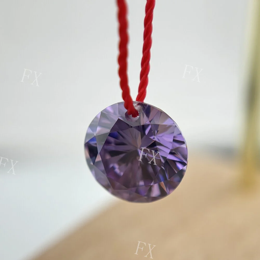 Бусины Аметистовые круглые с одиночными отверстиями, 3,5-12 мм