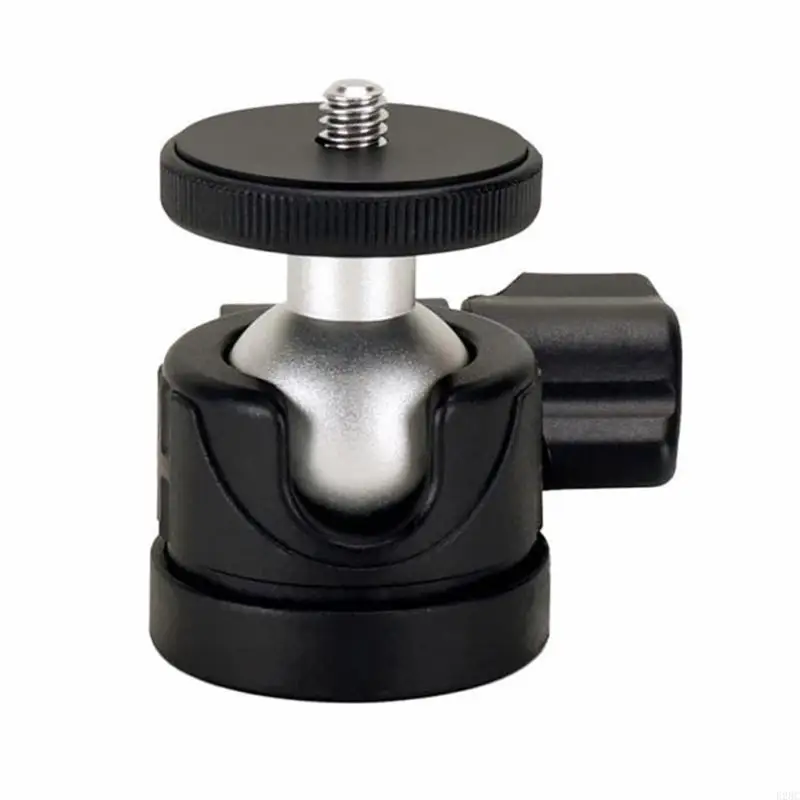 E28C Small Mini Ballhead Mount for Cameras Aluminum Quick Positioning Adapter