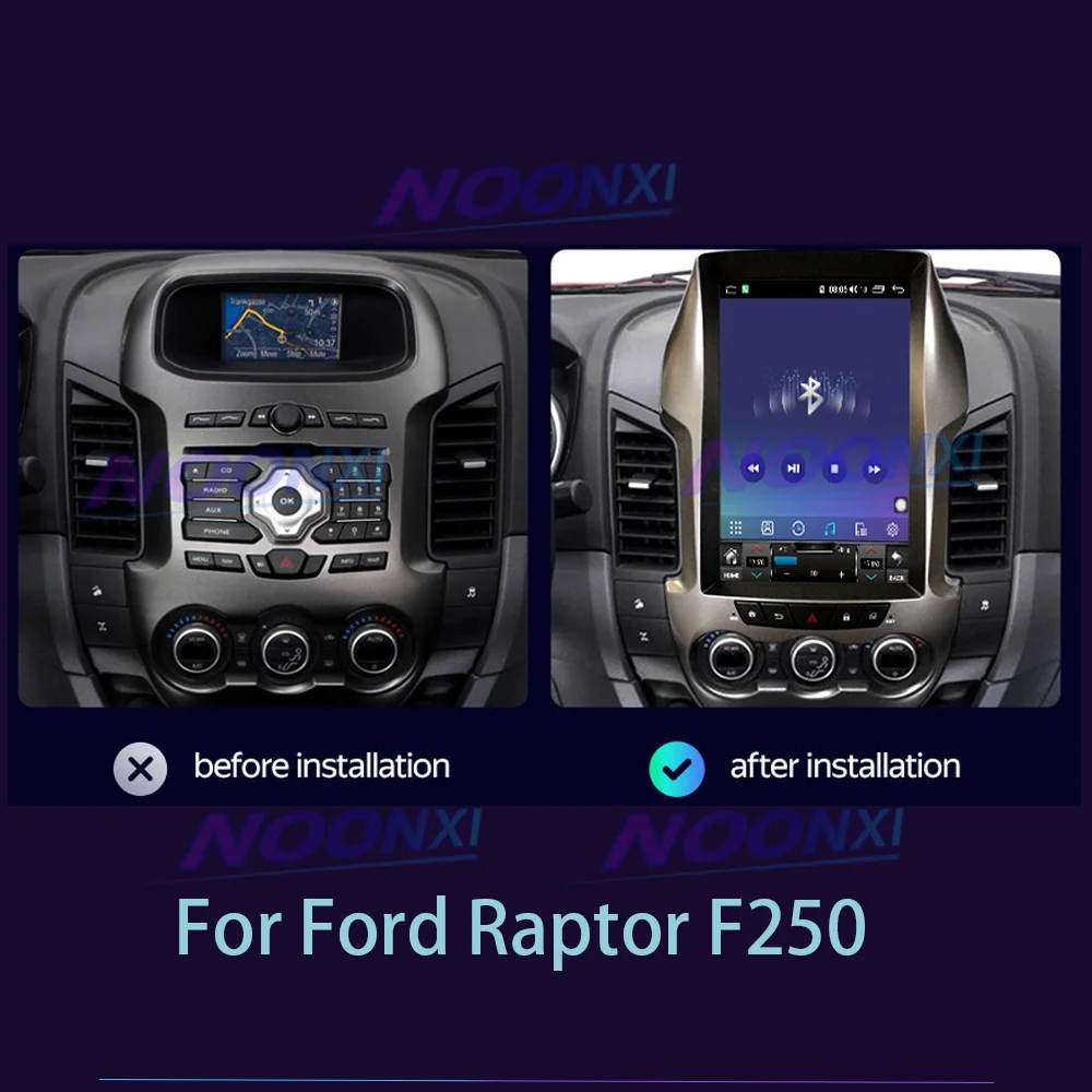 

Car Radio With IPS Screen Video Bluetooth 2 Din Stereo Receiver Automotive Multimedia Players Carplay For Ford Ranger F250 2008+