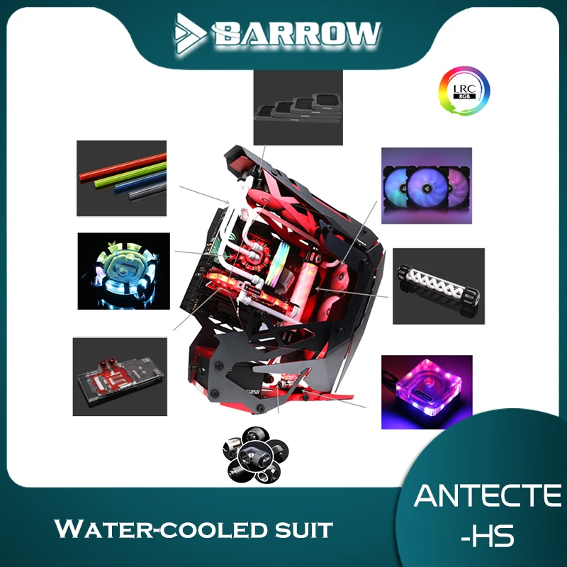 

Barrow PC система водяного охлаждения для ANTEC TORQUE чехол, мод с водяным охлаждением, комплект с насосом для ПК, процессора, графического процессора