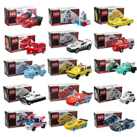 CARS Disney Pixar Cars Lightning McQueen Alloy Car Mater Ramone Jackson Storm Ramirez 1:55 Diecast Vehicles Car Toy Model