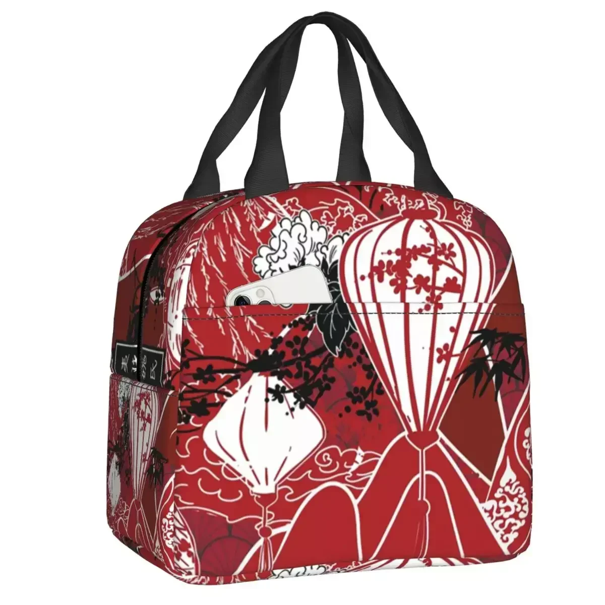 

2024 New Custom Mo Dao Zu Shi Yiling Wei Lunch Bag Cooler Thermal Insulated Lunch Boxes For Children School Thermal Bags