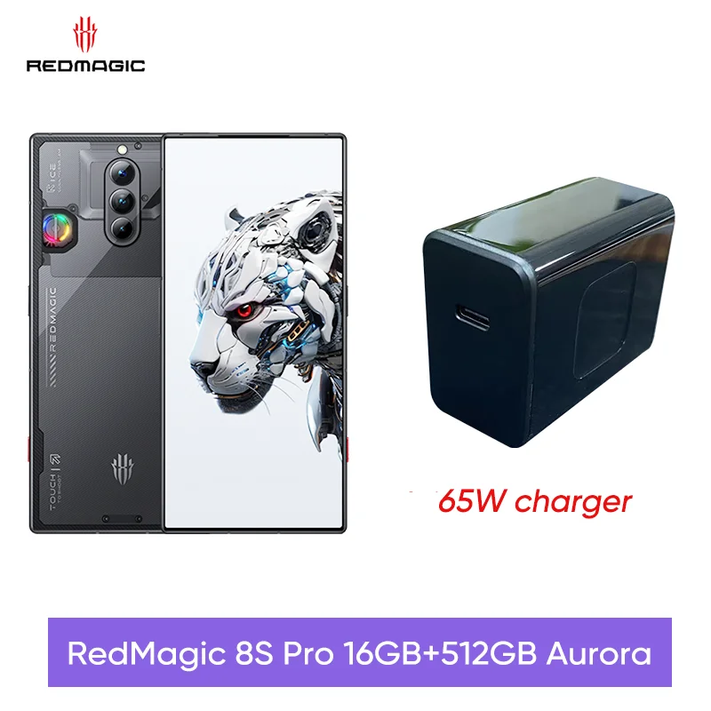 (Unlocked) Nubia Red Magic 8 Pro Plus 5G Dual Sim 512GB  Transformer Edition (16GB RAM) - China Version- Full phone specifications