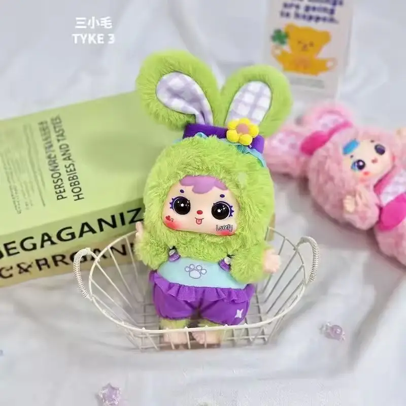 Original Tyke3 Little Bear Happy Picnic Series Plush Pendant Blind