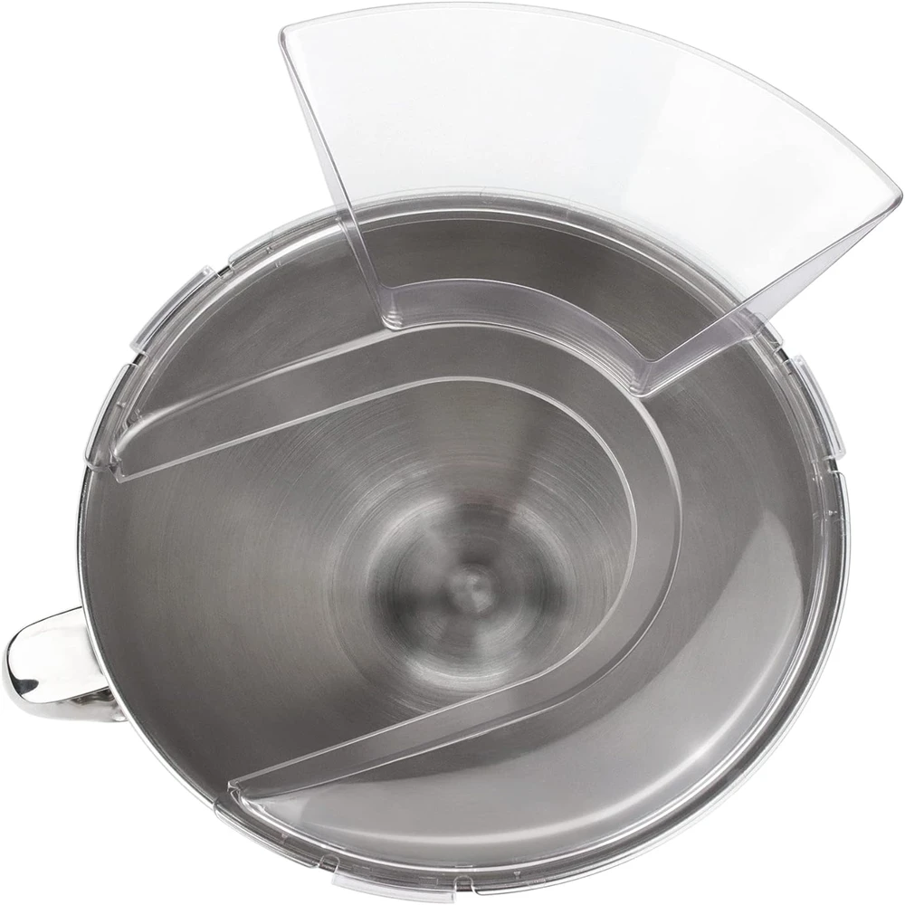Pouring Shield For Kitchenaid 4.5 5Quart, Stainless Steel Bowl-Lift Stand Mixer Accessories Splash Guard Splatter Screens Covers