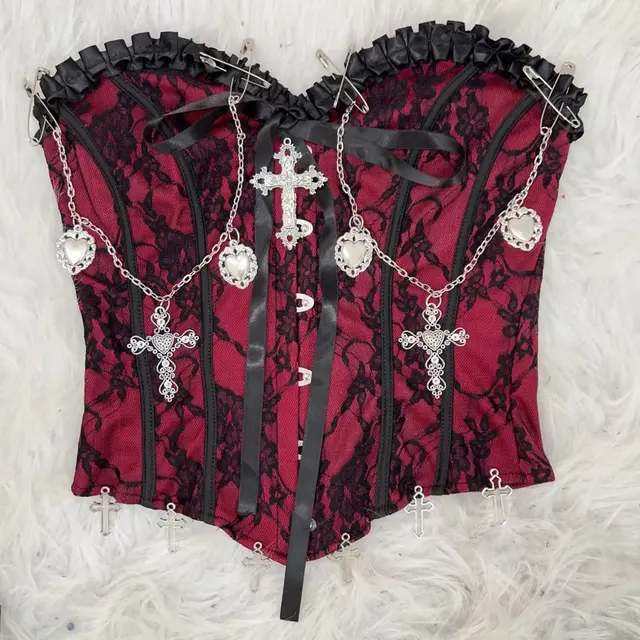 Metal Chain Corset Top 2