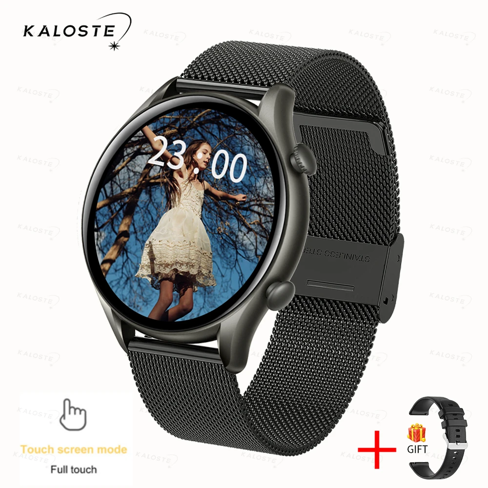 2022New Women Smart Watch 1.32" Color Screen Full Touch Sport Fitness Tracker Bluetooth Call Clock Heart Rate Ladies Smart Watch 