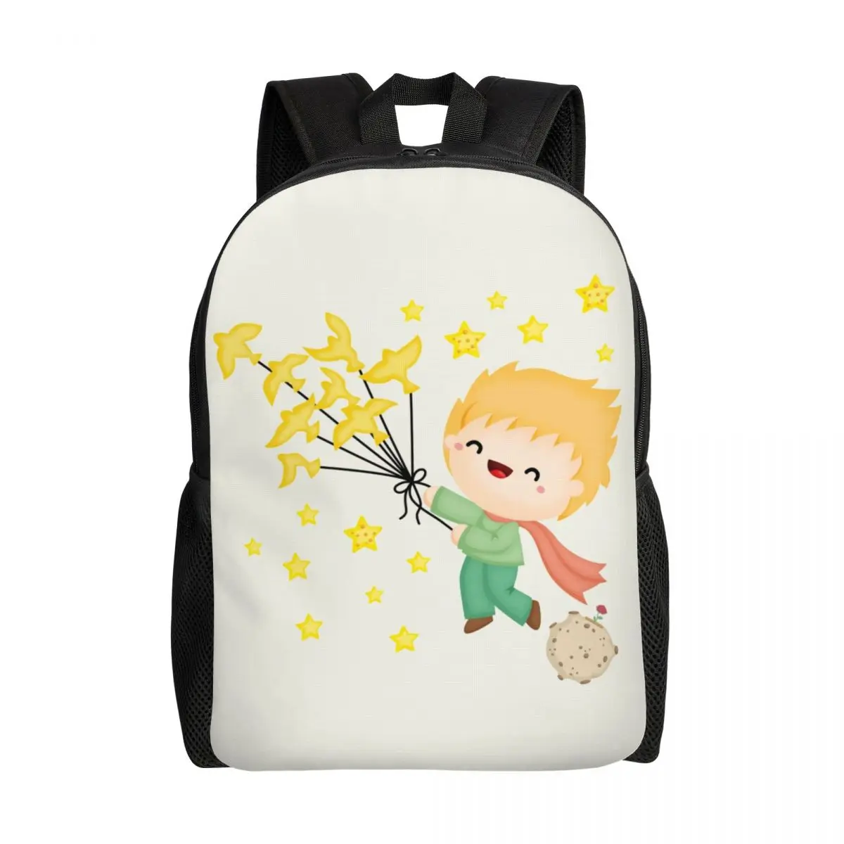 

Рюкзак для ноутбука с птицами The Little Prince, базовая сумка для книг для студентов школы и колледжа, маленькая сумка принца