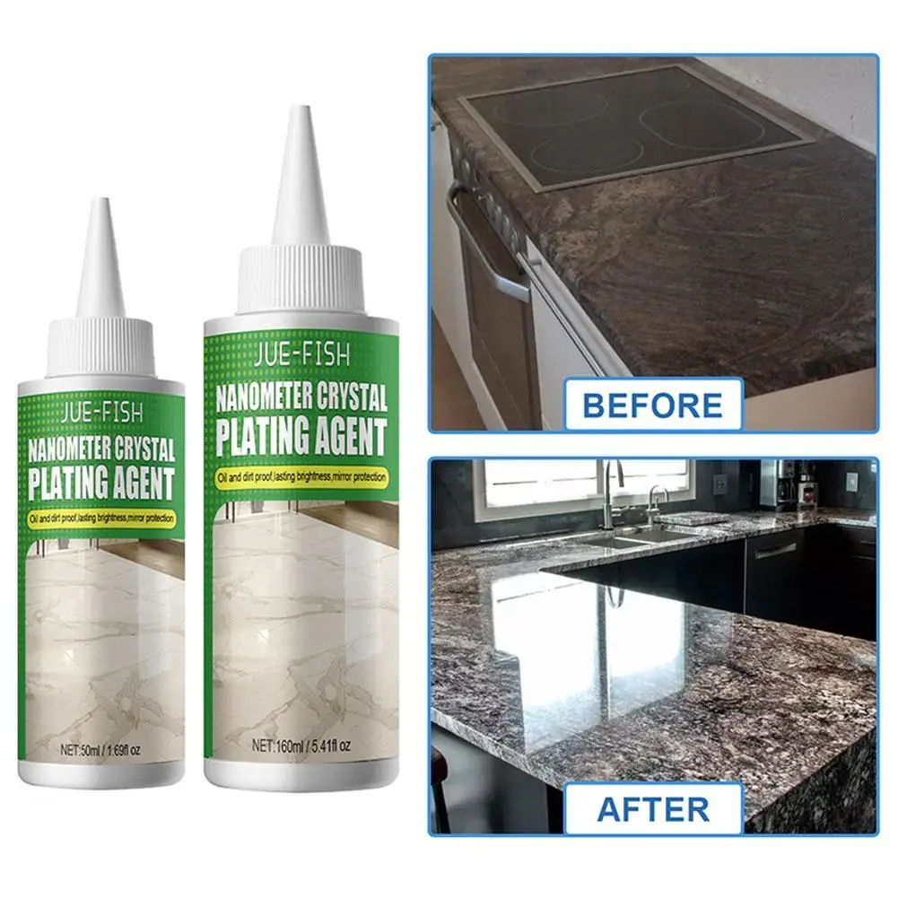 

New Marble Nano Crystal-Plating Agent Wood Furniture Marble Scratch Repair Refurbishment Waterproof Long-lasting Protective Film