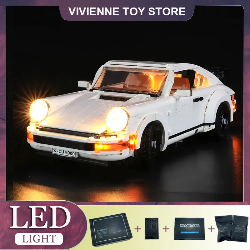 Kit Luci A Led Per Lego 10295 Creator Expert Car Technical Building Blocks Giocattolo In Mattoni (Solo Luce A Led, Senza Modello Di Blocchi)