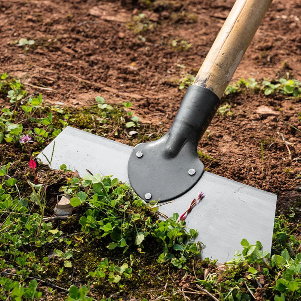 30cm Metal Weed Cleaning Shovel Stainless Steel Deicing Shovel Multifunctional Outdoor Garden Shovel Farm Weeding Planting Shove 4