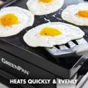 Electrics Healthy Ceramic Nonstick, 3-in-1 Reversible Grill, Griddle & Raclette, PFAS-Free, Serves up to 8 People 4