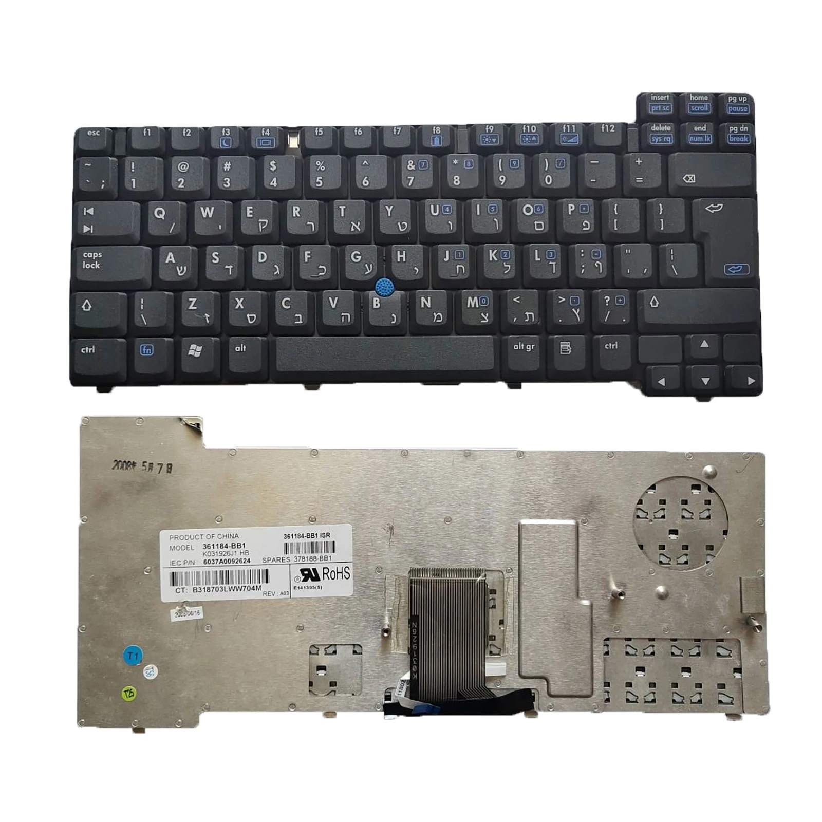 

Новая клавиатура для ноутбука HP Compaq nc6200 nc6220 nc6230