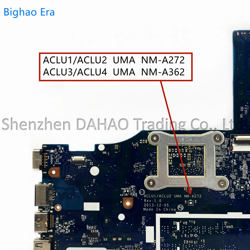 Laptop Motherboard para Lenovo Ideapad Nm-a272 Nm-a362 G4070 G4080 I34005u I55200u I7-4500u I7-5500u Cpu Ddr3 100 Novo - Imagem 2