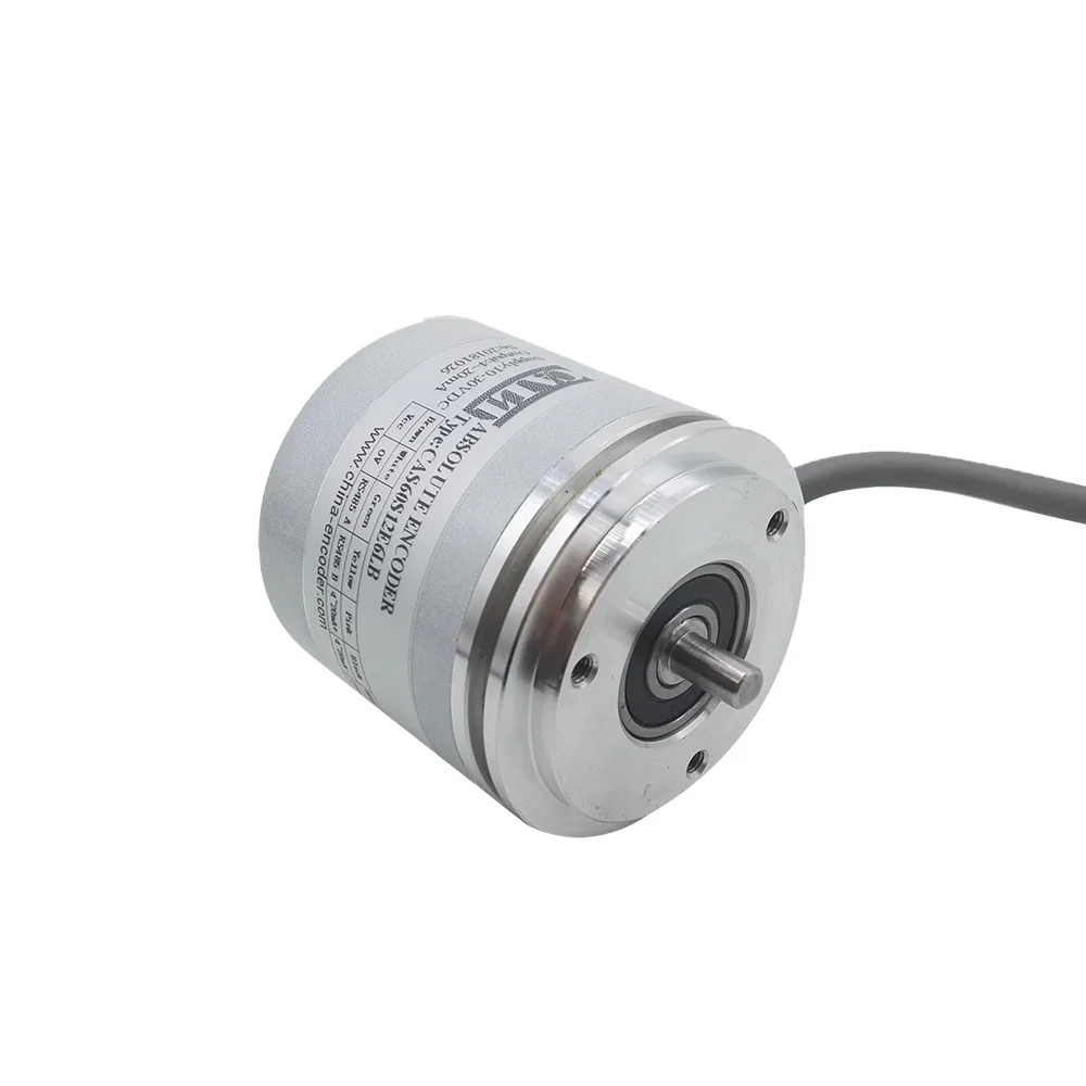 

60mm 4-20mA Output Single Turn 12/13 Bits 6mm Solid Shaft Rotary Absolute Encoder CAS60S12E6LB